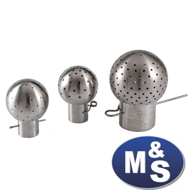 M&S static spray balls SKS Stainless Steel